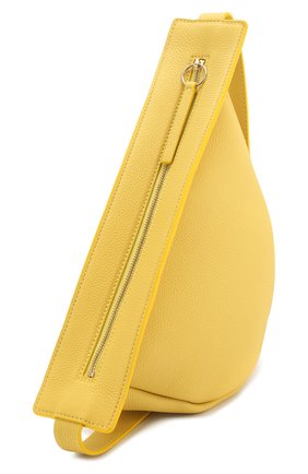 Женская сумка banana THE ROW желтого цвета по цене 141500 руб., арт. W1197L129 | Фото 3 Женская сумка banana THE ROW желтого цвета, арт. W1197L129 | Фото 3 (Сумки-технические: Сумки через плечо; Размер: medium; Материал: Натуральная кожа; Ремень/цепочка: На ремешке)