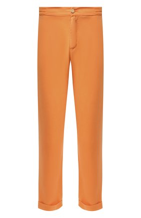 Мужские льняные брюки KITON оранжевого цвета, арт. UFPLACJ07S40 | Фото 1 (Материал внешний: Лен; Длина (брюки, джинсы): Стандартные; Случай: Повседневный; Стили: Кэжуэл; Региональные ограничения белый список (Axapta Mercury): RU)