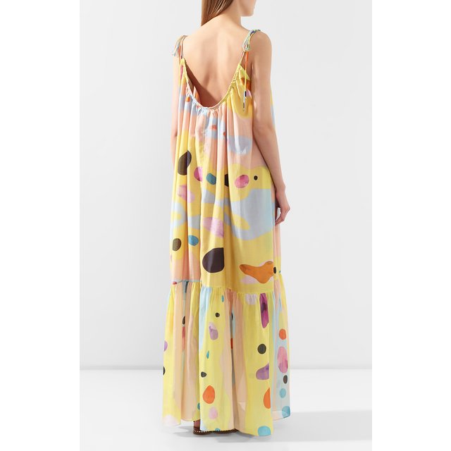 фото Платье из смеси хлопка и шелка lily franco