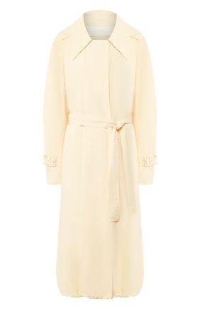 Женский плащ LOW CLASSIC светло-бежевого цвета по цене 42700 руб., арт. L0W20SS_CT14CR | Фото 1 Женский плащ LOW CLASSIC светло-бежевого цвета, арт. L0W20SS_CT14CR | Фото 1