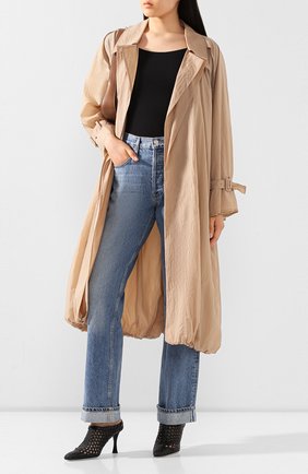 Женский плащ LOW CLASSIC бежевого цвета по цене 42700 руб., арт. L0W20SS_CT13BE | Фото 2 Женский плащ LOW CLASSIC бежевого цвета, арт. L0W20SS_CT13BE | Фото 2