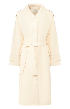Женский тренч LOW CLASSIC белого цвета по цене 46500 руб., арт. L0W20SS_CT02IV | Фото 1 Женский тренч LOW CLASSIC белого цвета, арт. L0W20SS_CT02IV | Фото 1