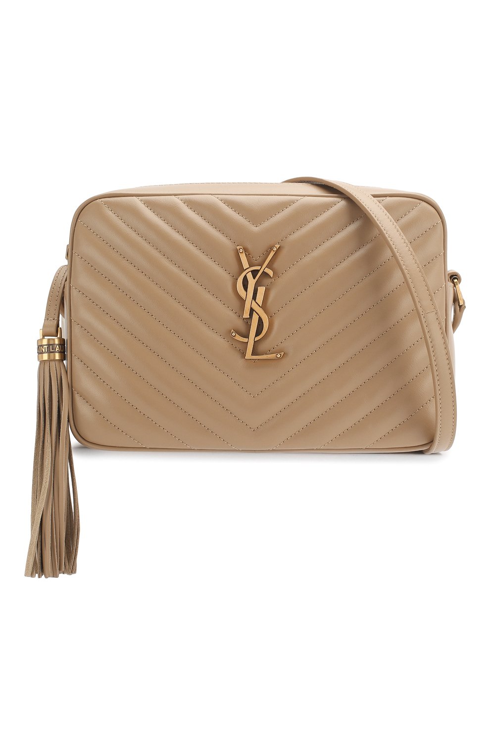 Женская сумка lou medium SAINT LAURENT бежевого цвета по цене 84200 руб., арт. 612544/DV707 | Фото 5 Женская сумка lou medium SAINT LAURENT бежевого цвета, арт. 612544/DV707 | Фото 5