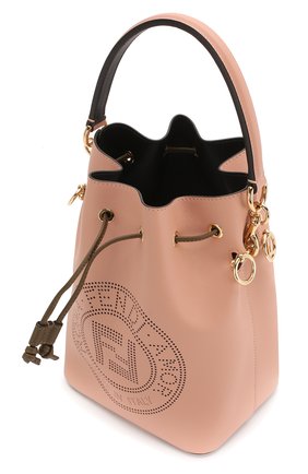Женская сумка mon tresor FENDI розового цвета по цене 168000 руб., арт. 8BT309 A7SQ | Фото 4 Женская сумка mon tresor FENDI розового цвета, арт. 8BT309 A7SQ | Фото 4