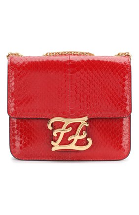 Женская сумка karligraphy FENDI красного цвета по цене 189000 руб., арт. 8BT317 A9P0 | Фото 1 Женская сумка karligraphy FENDI красного цвета, арт. 8BT317 A9P0 | Фото 1
