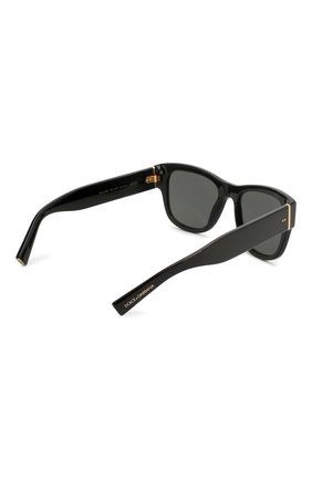 Женские солнцезащитные очки DOLCE & GABBANA черного цвета по цене 21500 руб., арт. 4338-501/87 | Фото 4 Женские солнцезащитные очки DOLCE & GABBANA черного цвета, арт. 4338-501/87 | Фото 4