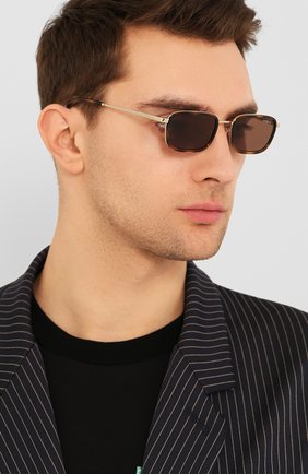 Женские солнцезащитные очки VOGUE коричневого цвета по цене 6995 руб., арт. 4166S-848/73 | Фото 3 Женские солнцезащитные очки VOGUE коричневого цвета, арт. 4166S-848/73 | Фото 3