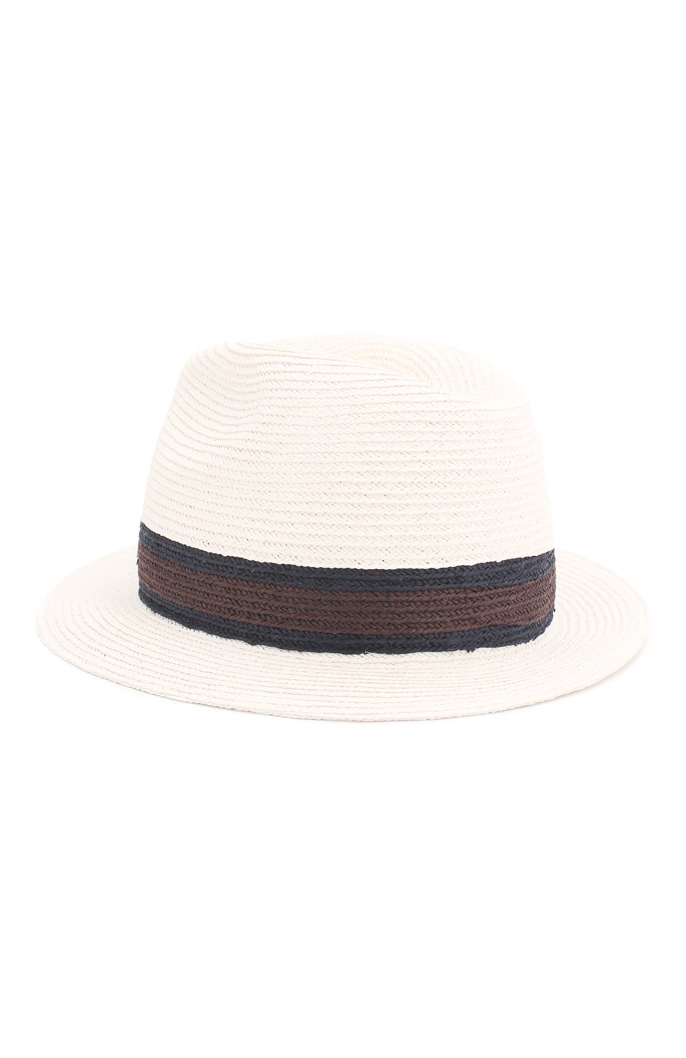 Мужская шляпа fedora ERMENEGILDO ZEGNA белого цвета по цене 33500 руб., арт. Z7I21/B7Q | Фото 2 Мужская шляпа fedora ERMENEGILDO ZEGNA белого цвета, арт. Z7I21/B7Q | Фото 2