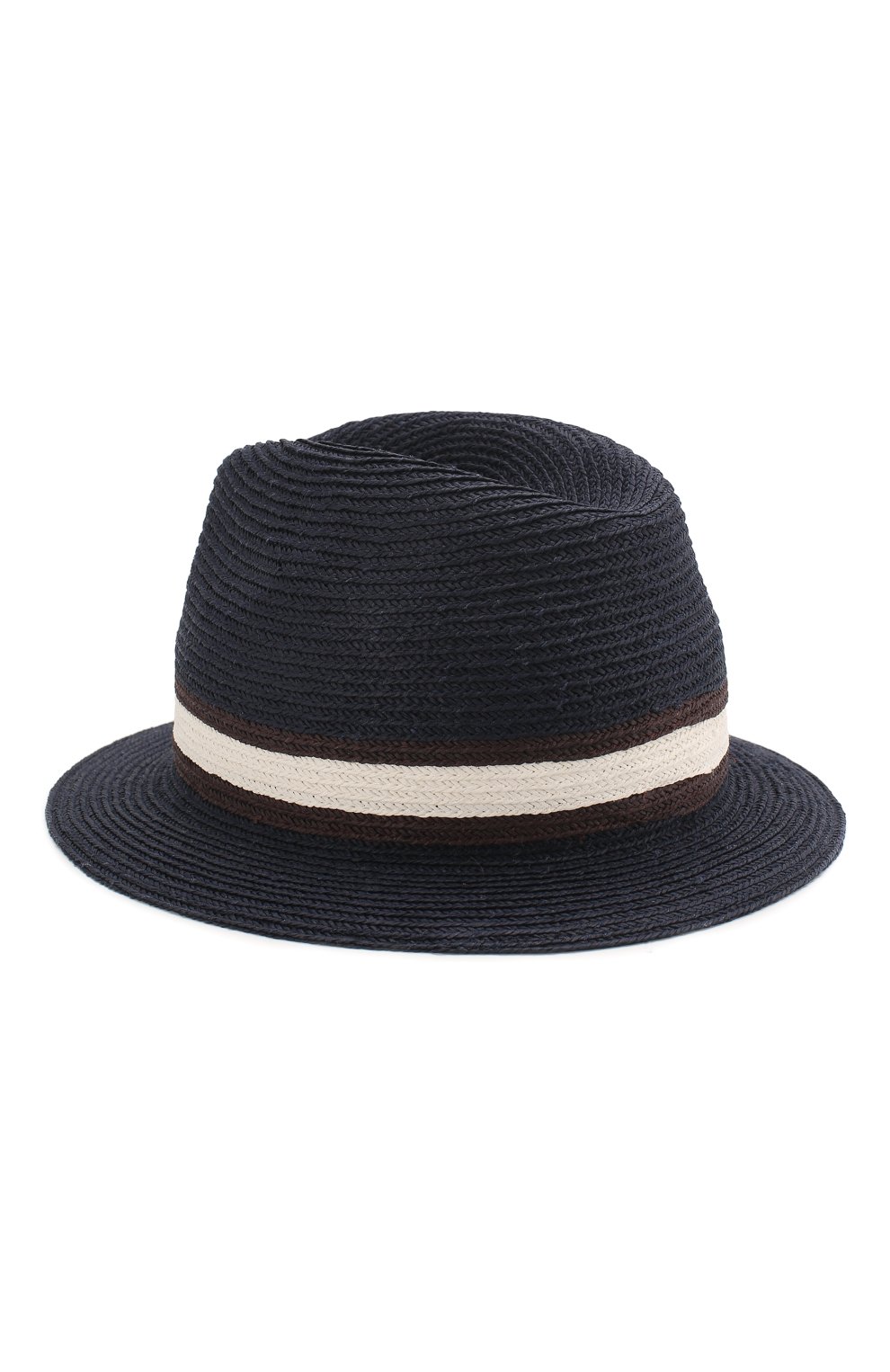 Мужская шляпа fedora ERMENEGILDO ZEGNA синего цвета по цене 33500 руб., арт. Z7I21/B7Q | Фото 2 Мужская шляпа fedora ERMENEGILDO ZEGNA синего цвета, арт. Z7I21/B7Q | Фото 2