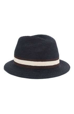 Мужская шляпа fedora ERMENEGILDO ZEGNA синего цвета по цене 47350 руб., арт. Z7I21/B7Q | Фото 1 Мужская шляпа fedora ERMENEGILDO ZEGNA синего цвета, арт. Z7I21/B7Q | Фото 1 (Материал: Текстиль, Растительное волокно)