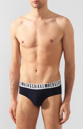 Мужские комплект из двух брифов DIRK BIKKEMBERGS темно-синего цвета по цене 3920 руб., арт. VBKT04077 | Фото 2 Мужские комплект из двух брифов DIRK BIKKEMBERGS темно-синего цвета, арт. VBKT04077 | Фото 2