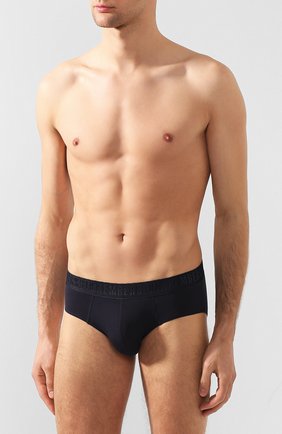 Мужские брифы DIRK BIKKEMBERGS темно-синего цвета по цене 3665 руб., арт. VBKT04087 | Фото 2 Мужские брифы DIRK BIKKEMBERGS темно-синего цвета, арт. VBKT04087 | Фото 2