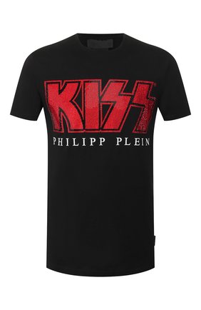 Мужская хлопковая футболка PHILIPP PLEIN черного цвета по цене 58890 руб., арт. P20C MTK4443 PJY002N | Фото 1 Мужская хлопковая футболка PHILIPP PLEIN черного цвета, арт. P20C MTK4443 PJY002N | Фото 1