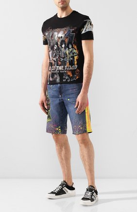 Мужская хлопковая футболка PHILIPP PLEIN черного цвета по цене 67950 руб., арт. P20C MTK4445 PJY002N | Фото 2 Мужская хлопковая футболка PHILIPP PLEIN черного цвета, арт. P20C MTK4445 PJY002N | Фото 2