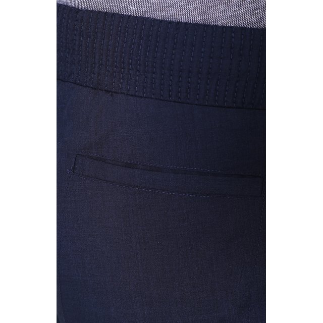 фото Брюки-карго из смеси шерсти и шелка zilli