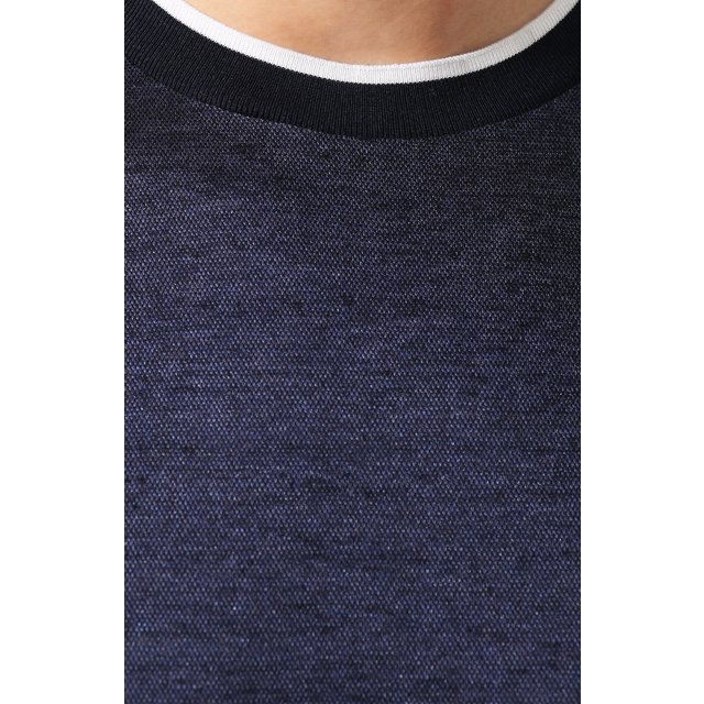 фото Футболка из смеси льна и шелка zilli