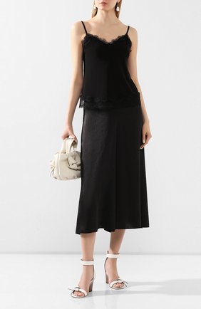 Женский топ из вискозы MICHAEL MICHAEL KORS черного цвета по цене 12750 руб., арт. MH95MCY7AW | Фото 2 Женский топ из вискозы MICHAEL MICHAEL KORS черного цвета, арт. MH95MCY7AW | Фото 2
