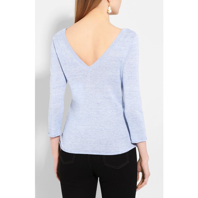 фото Пуловер из смеси льна и хлопка il borgo cashmere