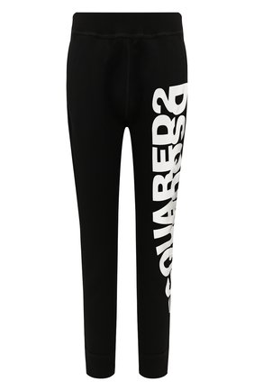 Женские хлопковые джоггеры DSQUARED2 черного цвета по цене 27850 руб., арт. S75KB0074/S25042 | Фото 1 Женские хлопковые джоггеры DSQUARED2 черного цвета, арт. S75KB0074/S25042 | Фото 1