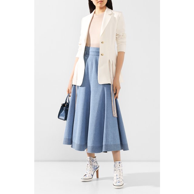 фото Текстильные ботильоны raelyn ralph lauren