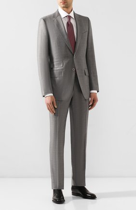 Мужские кожаные оксфорды KITON черного цвета по цене 197500 руб., арт. USSCARAN00101 | Фото 2 Мужские кожаные оксфорды KITON черного цвета, арт. USSCARAN00101 | Фото 2