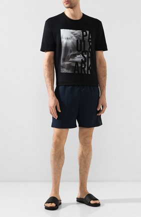 Детского плавки-шорты PAUL&SHARK темно-синего цвета по цене 10950 руб., арт. E20P5043/3XL-6XL | Фото 2 Детского плавки-шорты PAUL&SHARK темно-синего цвета, арт. E20P5043/3XL-6XL | Фото 2