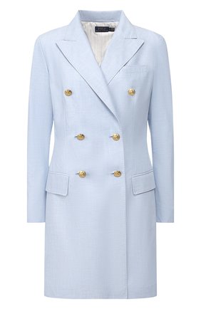 Женский хлопковый жакет POLO RALPH LAUREN голубого цвета по цене 47950 руб., арт. 211793236 | Фото 1 Женский хлопковый жакет POLO RALPH LAUREN голубого цвета, арт. 211793236 | Фото 1