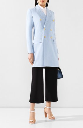 Женский хлопковый жакет POLO RALPH LAUREN голубого цвета по цене 47950 руб., арт. 211793236 | Фото 2 Женский хлопковый жакет POLO RALPH LAUREN голубого цвета, арт. 211793236 | Фото 2