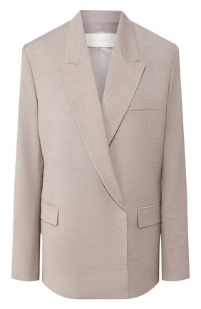Женский жакет LOW CLASSIC бежевого цвета по цене 29950 руб., арт. L0W20SS_JK06BE | Фото 1 Женский жакет LOW CLASSIC бежевого цвета, арт. L0W20SS_JK06BE | Фото 1