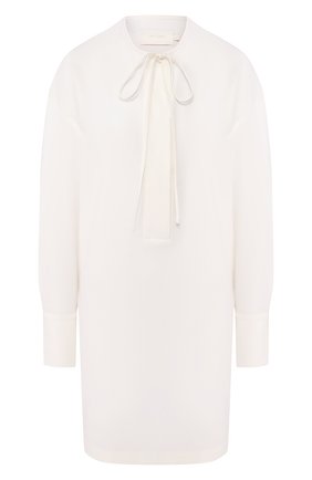 Женское платье LOW CLASSIC белого цвета по цене 27850 руб., арт. L0W20SS_DR07IV | Фото 1 Женское платье LOW CLASSIC белого цвета, арт. L0W20SS_DR07IV | Фото 1