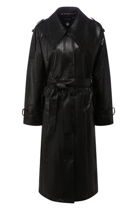 Женский тренч LOW CLASSIC черного цвета по цене 46500 руб., арт. L0W20SS_CT01BK | Фото 1 Женский тренч LOW CLASSIC черного цвета, арт. L0W20SS_CT01BK | Фото 1