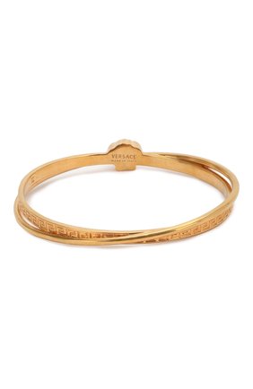 Женский браслет medusa VERSACE золотого цвета по цене 39600 руб., арт. DG0H550/DJMT | Фото 2 Женский браслет medusa VERSACE золотого цвета, арт. DG0H550/DJMT | Фото 2