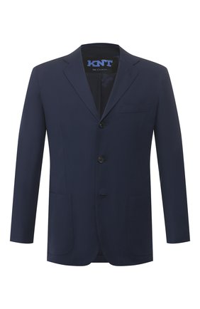 Мужской пиджак KNT темно-синего цвета по цене 369000 руб., арт. UGS0106K06S41 | Фото 1 Мужской пиджак KNT темно-синего цвета, арт. UGS0106K06S41 | Фото 1