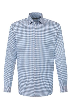 Мужская хлопковая сорочка CORNELIANI синего цвета по цене 22200 руб., арт. 85P010-0111382/00 | Фото 1 Мужская хлопковая сорочка CORNELIANI синего цвета, арт. 85P010-0111382/00 | Фото 1