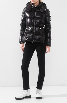 Женский пуховик 4 moncler simone rocha MONCLER GENIUS черного цвета по цене 155000 руб., арт. F1-09W-1A510-00-6899N | Фото 2 Женский пуховик 4 moncler simone rocha MONCLER GENIUS черного цвета, арт. F1-09W-1A510-00-6899N | Фото 2