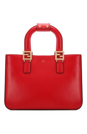 Женская сумка FENDI красного цвета по цене 165000 руб., арт. 8BH367 A9Y0 | Фото 1 Женская сумка FENDI красного цвета, арт. 8BH367 A9Y0 | Фото 1