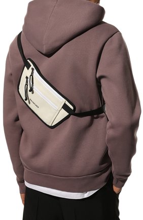 Мужская кожаная поясная сумка BALENCIAGA белого цвета по цене 52750 руб., арт. 618190/DB5J5 | Фото 2 Мужская кожаная поясная сумка BALENCIAGA белого цвета, арт. 618190/DB5J5 | Фото 2