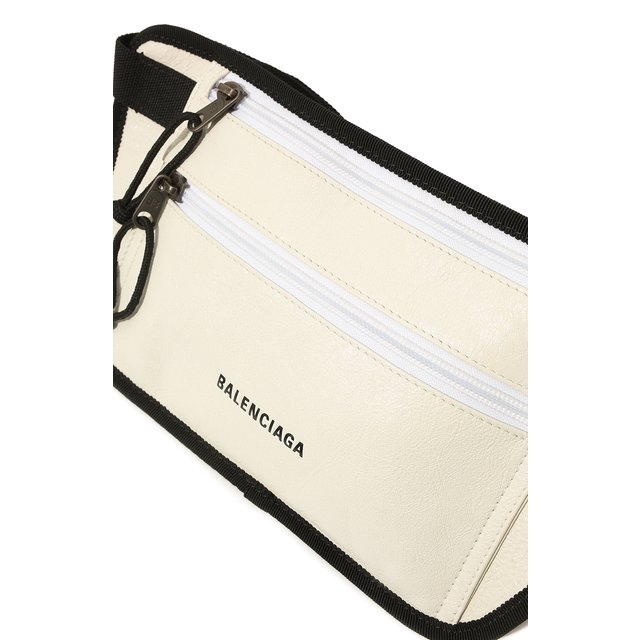фото Кожаная поясная сумка balenciaga