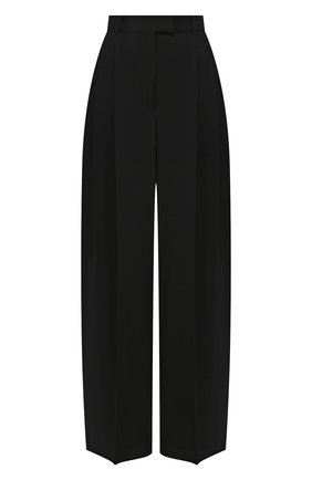 Женские шерстяные брюки TOM FORD черного цвета по цене 99500 руб., арт. PAW324-FAX694 | Фото 1 Женские шерстяные брюки TOM FORD черного цвета, арт. PAW324-FAX694 | Фото 1