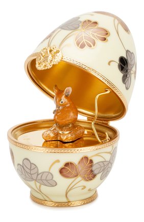 Мужская яйцо mouse TSAR белого цвета по цене 123000 руб., арт. 202009 | Фото 1 Мужская яйцо mouse TSAR белого цвета, арт. 202009 | Фото 1