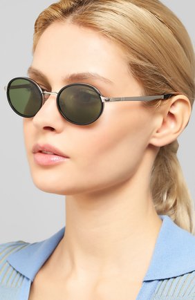 Женские солнцезащитные очки PERSOL зеленого цвета по цене 17500 руб., арт. 2457S-518/52 | Фото 2 Женские солнцезащитные очки PERSOL зеленого цвета, арт. 2457S-518/52 | Фото 2