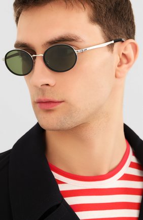 Женские солнцезащитные очки PERSOL зеленого цвета по цене 17500 руб., арт. 2457S-518/52 | Фото 3 Женские солнцезащитные очки PERSOL зеленого цвета, арт. 2457S-518/52 | Фото 3
