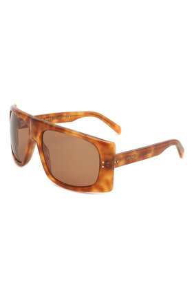 Женские солнцезащитные очки CELINE EYEWEAR коричневого цвета, арт. 40089I | Фото 1 (Тип очков: С/з; Очки форма: D-форма; Оптика Гендер: оптика-женское)