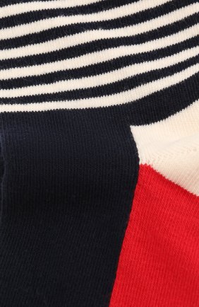 Женские носки half stripe sock HAPPY SOCKS разноцветного цвета по цене 690 руб., арт. SH01 | Фото 2 Женские носки half stripe sock HAPPY SOCKS разноцветного цвета, арт. SH01 | Фото 2