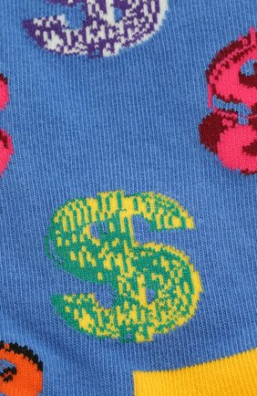 Женские носки andy warhol dollar sock HAPPY SOCKS разноцветного цвета по цене 990 руб., арт. AWDOL01 | Фото 2 Женские носки andy warhol dollar sock HAPPY SOCKS разноцветного цвета, арт. AWDOL01 | Фото 2