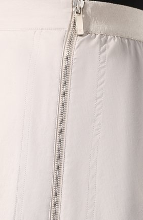 Женская юбка LORENA ANTONIAZZI бежевого цвета, арт. E2003G0009/3193 | Фото 5 (Женское Кросс-КТ: Юбка-одежда; Материал внешний: Хлопок; Длина Ж (юбки, платья, шорты): Миди)