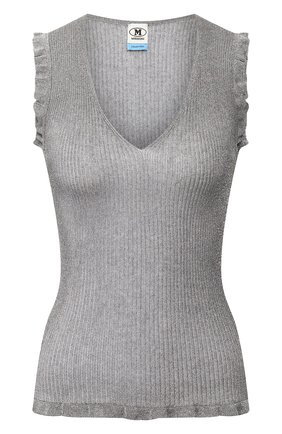 Женская топ из вискозы M MISSONI серебряного цвета по цене 23900 руб., арт. 2DK00034/2K005H | Фото 1 Женская топ из вискозы M MISSONI серебряного цвета, арт. 2DK00034/2K005H | Фото 1