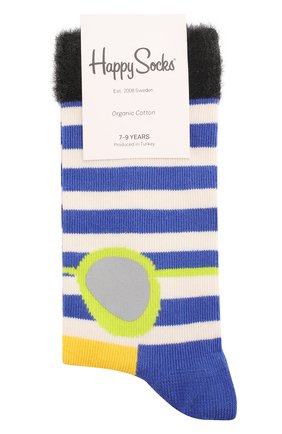 Детские носки HAPPY SOCKS разноцветного цвета по цене 690 руб., арт. KTOU01 | Фото 1 Детские носки HAPPY SOCKS разноцветного цвета, арт. KTOU01 | Фото 1