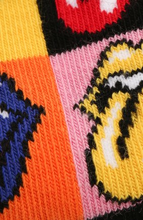 Детские носки HAPPY SOCKS разноцветного цвета по цене 690 руб., арт. KRLS01 | Фото 2 Детские носки HAPPY SOCKS разноцветного цвета, арт. KRLS01 | Фото 2