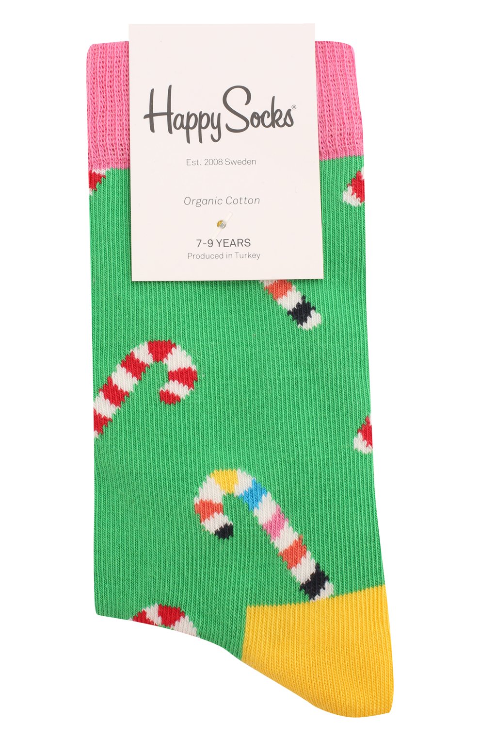 Детские носки HAPPY SOCKS разноцветного цвета, арт. KCC01 | Фото 1